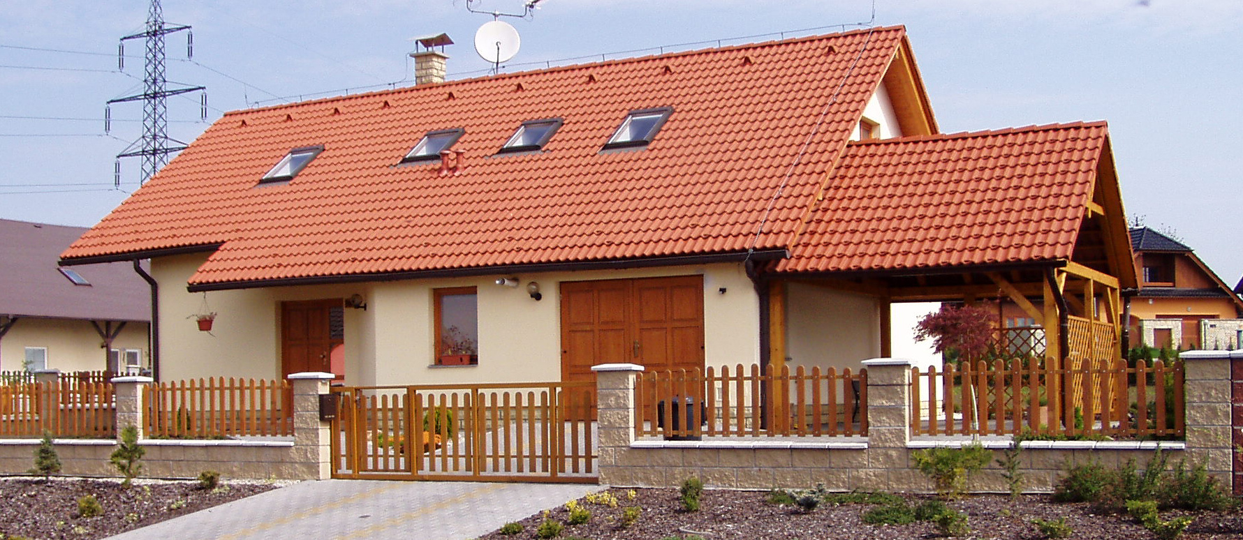 Projekt novostavby rodinného domu v Želatovice